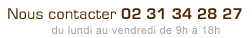 Contactez nous au 02 31 34 28 27